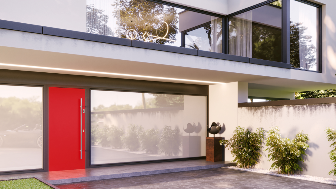 prémium ajtó épületben