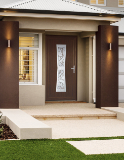 Marshall műanyag bejárati ajtók