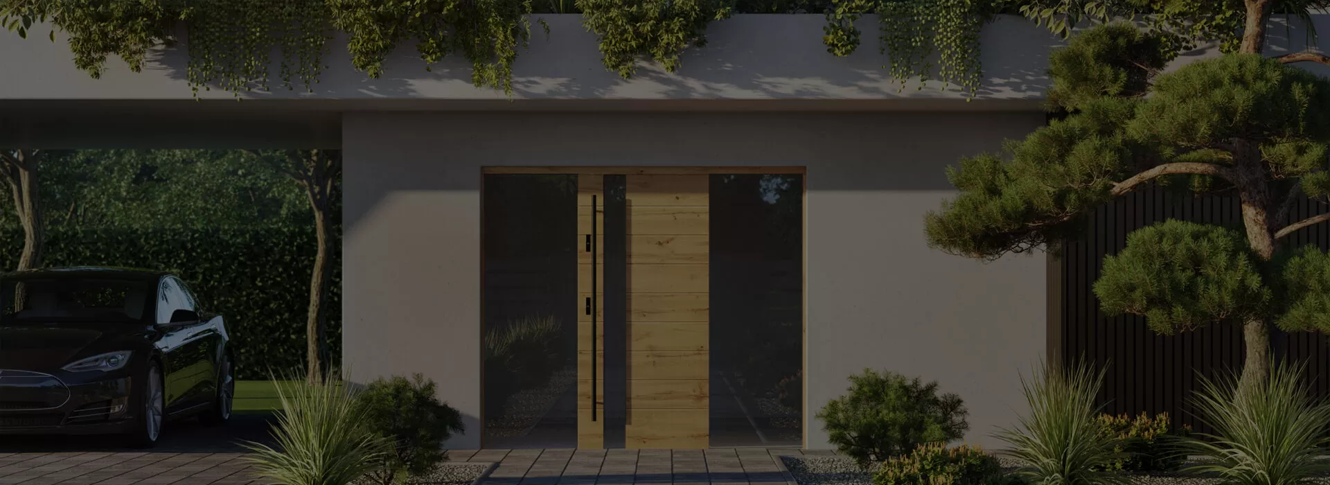 Erkado acél bejárati ajtó exterior