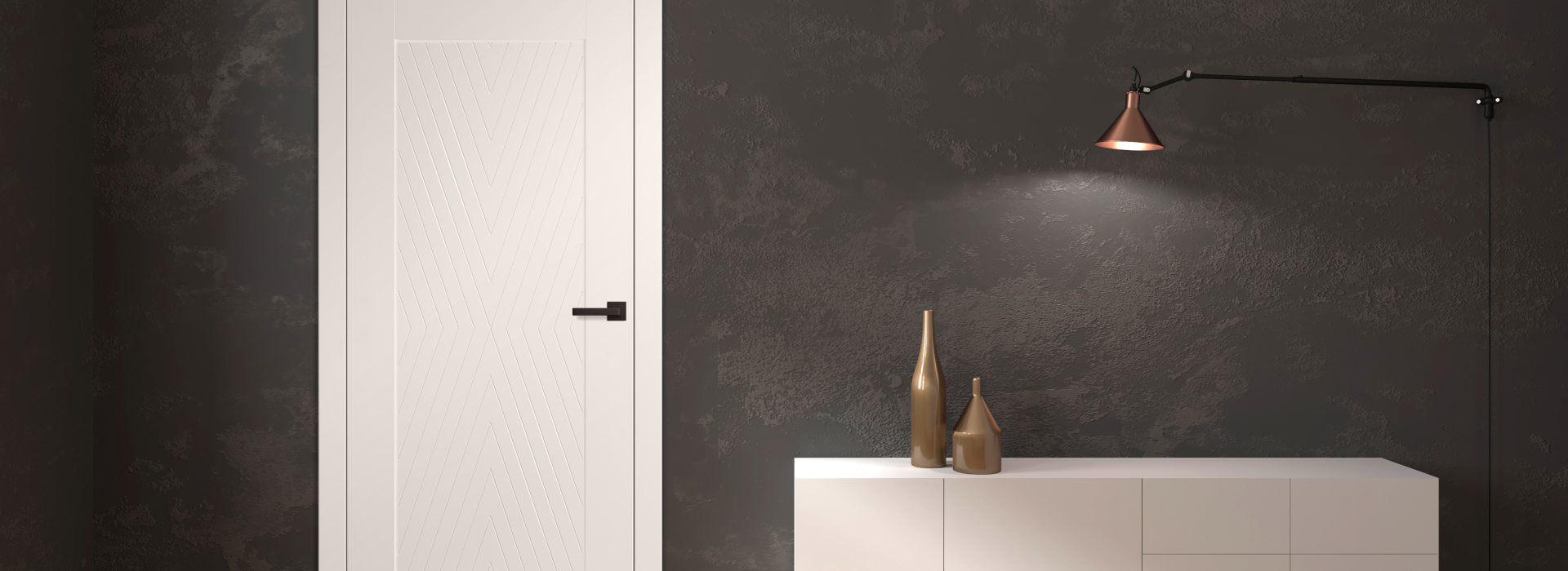 Erkado festett beltéri ajtó