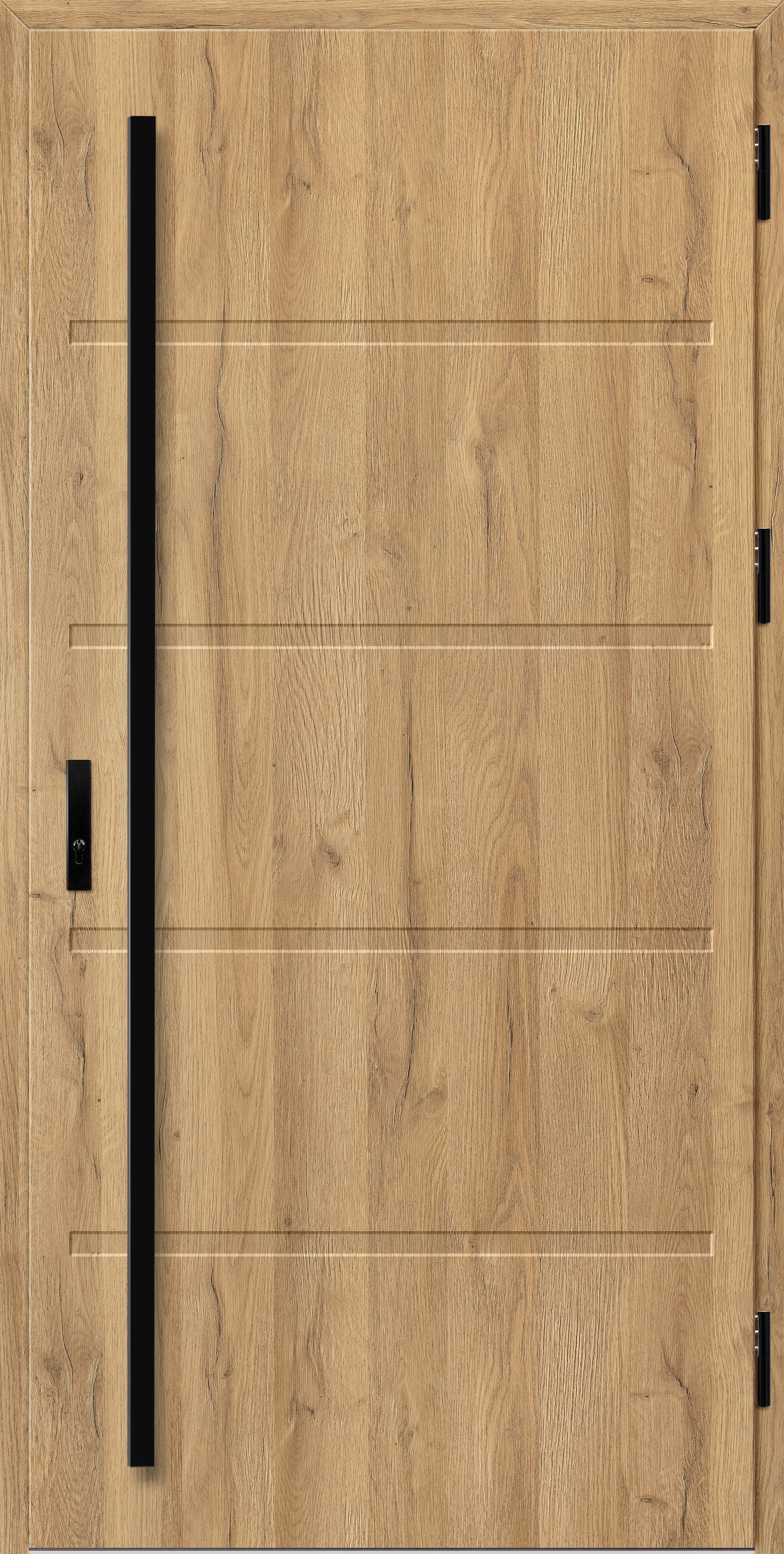 LUTTER 2 STAMP ROLLER okucia black dąb natur