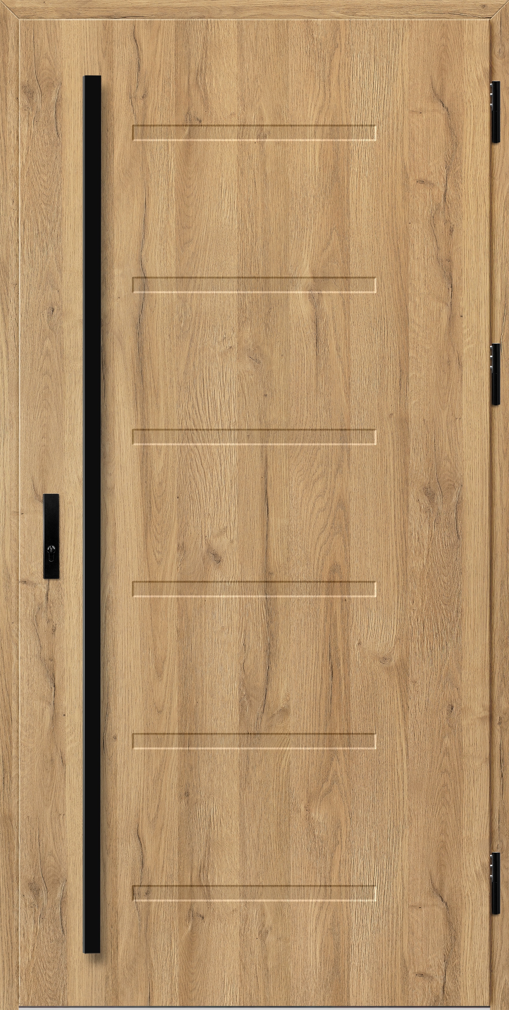 LUTTER 4 STAMP ROLLER okucia black dąb natur